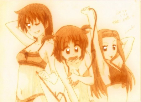 ハヤテのごとく！　生徒会3人娘